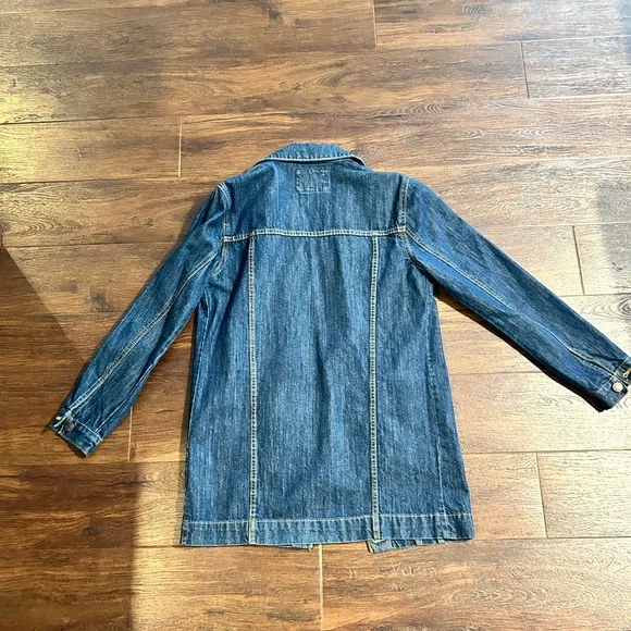 BOGO FREE Forever 21 size medium long denim jacket - Picture 5 of 5